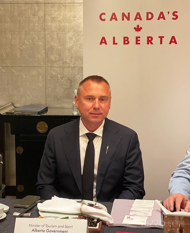 앤드류 보이코 알버타 주 정부 관광체육부 장관(사진촬영=서미영 기자)