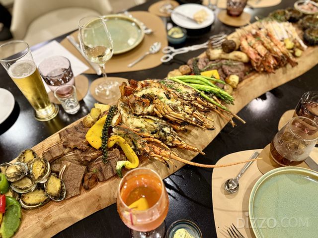 쉐라톤 푸꾸옥 인빌라 서프&터프 디너(사진촬영=서미영 기자)