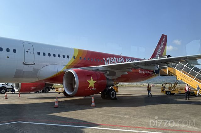 푸꾸옥 직항편을 운항하는 비엣젯항공(사진촬영=서미영 기자)