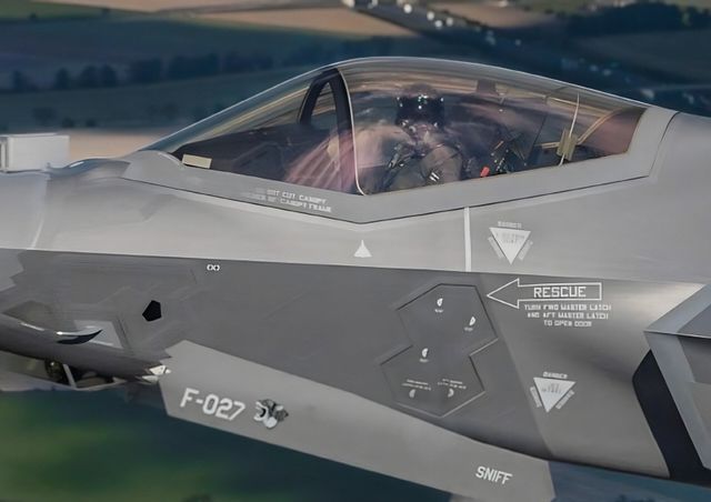 네덜란드 F-35 전투기의 러시아 드론 격추 킬마크 / 사진=네덜란드 국방부