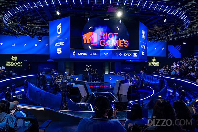 종각 치지직 롤파크 아레나 관중석(사진제공=서울관광재단) 