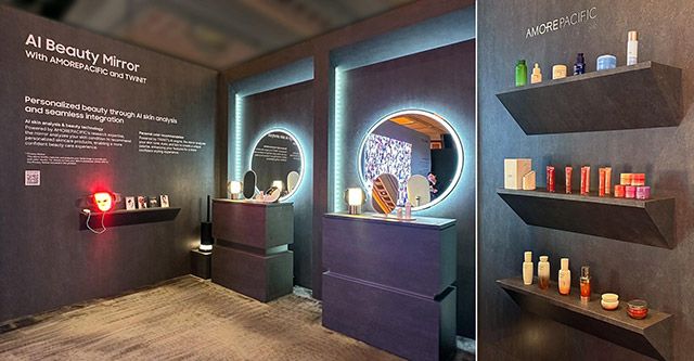 아모레퍼시픽은 삼성전자와의 협업을 통해 AI 기반 피부 분석 솔루션도 선보인다./사진=아모레퍼시픽