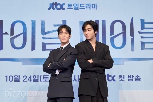 22일 오후 서울 구로구 더링크 호텔에서 JTBC 새 토일드라마 '파이널 테이블' 제작발표회가 열렸다. / JTBC 제공