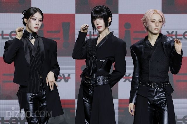 28일 오후 서울 마포구 큐브컨벤션센터에서 엑스러브(XLOV)의 미니 3집 'i=!'(아이 이퀄스 아이) 발매 기념 미디어 쇼케이스가 열렸다./ 서보형 객원 사진기자, geenie44@gmail.com