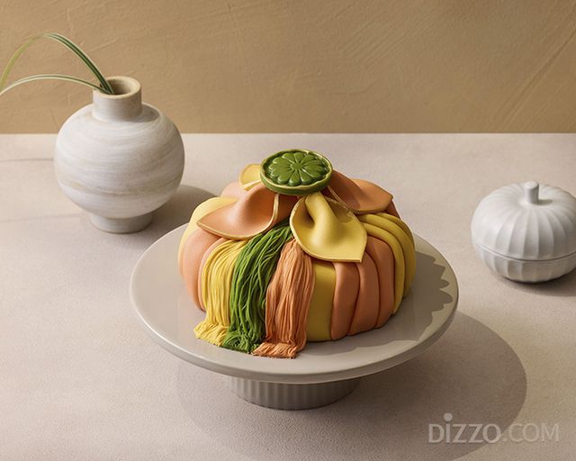 사진= 안다즈서울강남 '보자기 케이크'