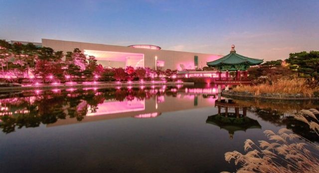 국중박 야외 조명 행사 예시사진 / 사진: 국립중앙박물관 블로그