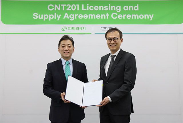 파마리서치 손지훈 대표, 코넥스트 이우종 대표 /사진=파마리서치