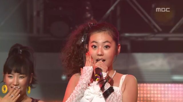 원더걸스 '텔미' 무대 위 안소희 / 사진 : 유튜브채널 'MBC KPOP' 영상캡처