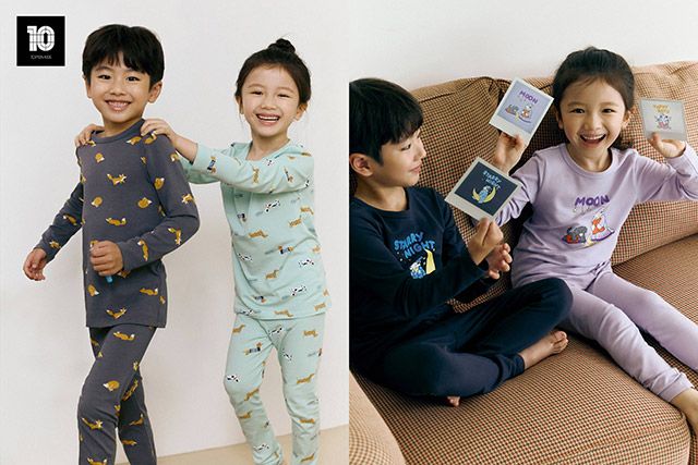 탑텐키즈 발열내의 온에어 제품./사진=신성통상