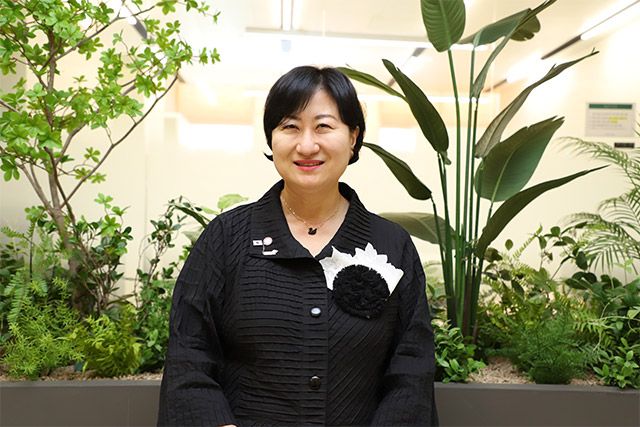 김곡미 충남콘텐츠진흥원장. /사진=충남콘텐츠진흥원