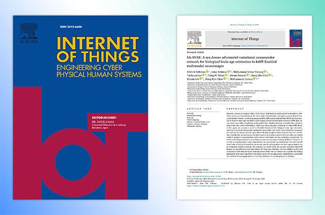 (왼쪽부터)국제 학술지 ‘Internet of Things’와 등재 논문 /이미지=딥노이드