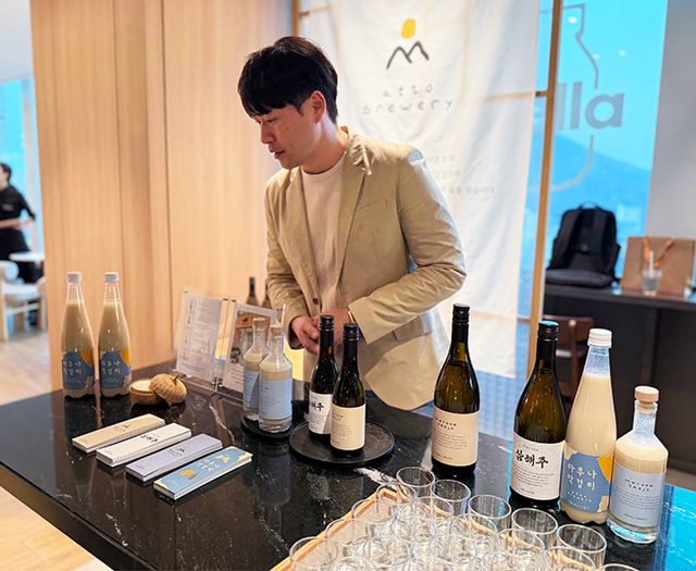 아토 브루어리의 마루나 시리즈(사진촬영=서미영 기자)