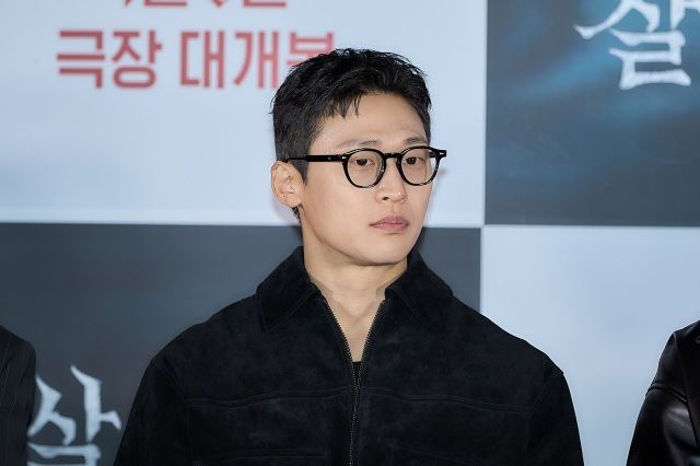 영화 '살목지' 언론시사회에 참석한 배우 오동민 / 사진 : 쇼박스