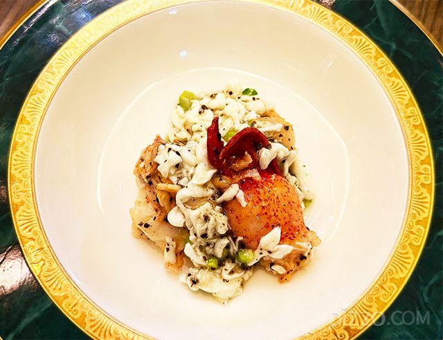 유유안이 담당한 흑송로 랍스터 볶음(사진촬영=서미영 기자)