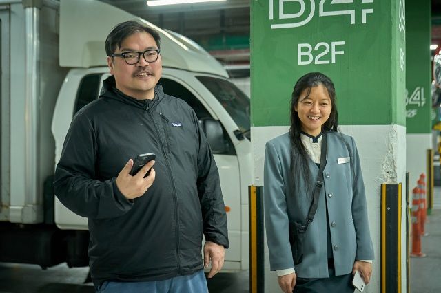 영화 '파반느' 비하인드 스틸컷 / 사진 : 넷플릭스