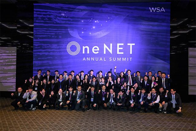 WSA코리아 원넷(OneNET) 출범식에서 참가자들이 기념 촬영을 하고 있다. /사진=WSA코리아