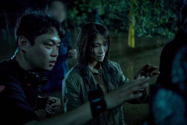 영화 '살목지' 비하인드 컷 / 사진 : 쇼박스