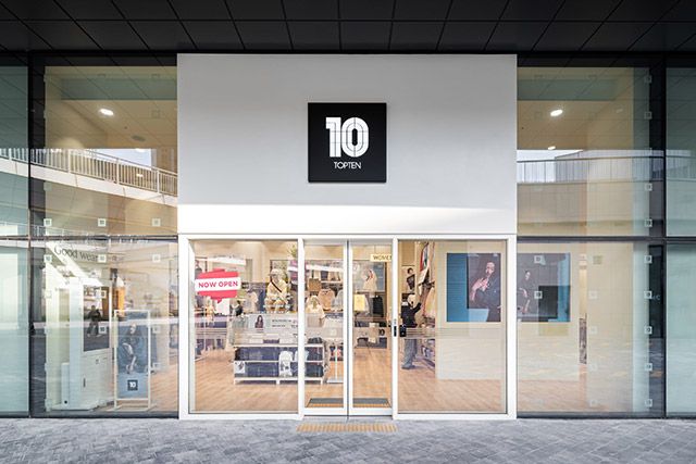 스타필드 빌리지 운정점 외부 전경./사진=신성통상