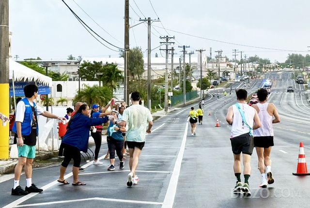 2026 괌 코코 로드 레이스 현장(사진=서미영)
