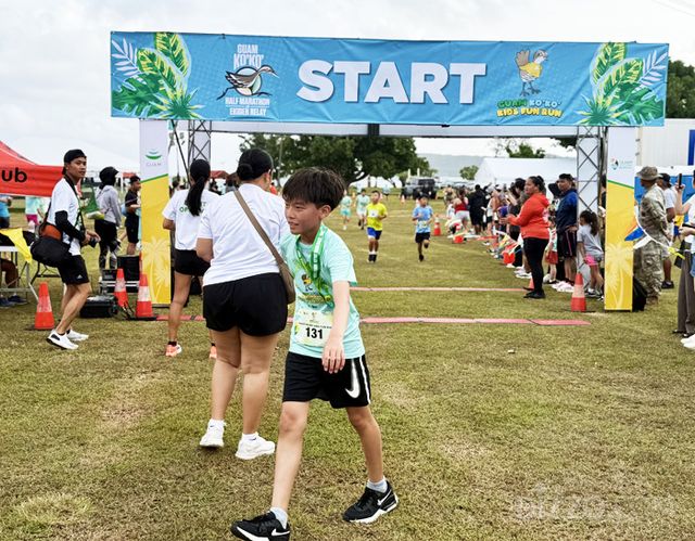 2026 괌 코코 키즈 펀런 현장 모습(사진=서미영)