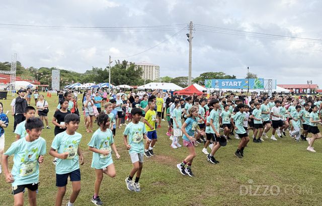 2026 괌 코코 키즈 펀런 현장 모습(사진=서미영)