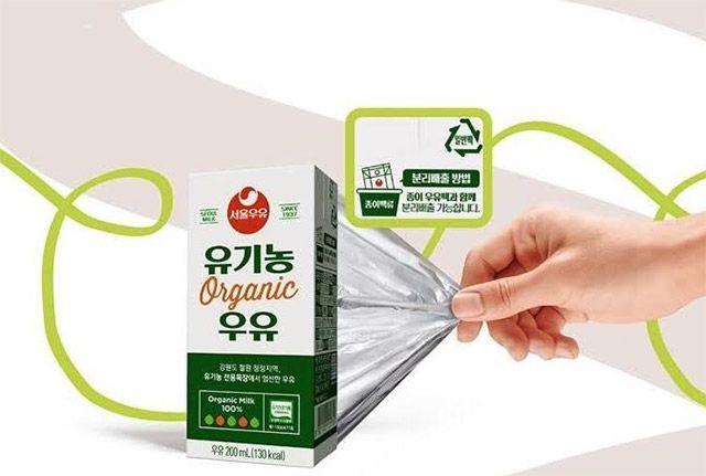 서울우유의 친환경 멸균팩 제품 이미지./서울우유협동조합