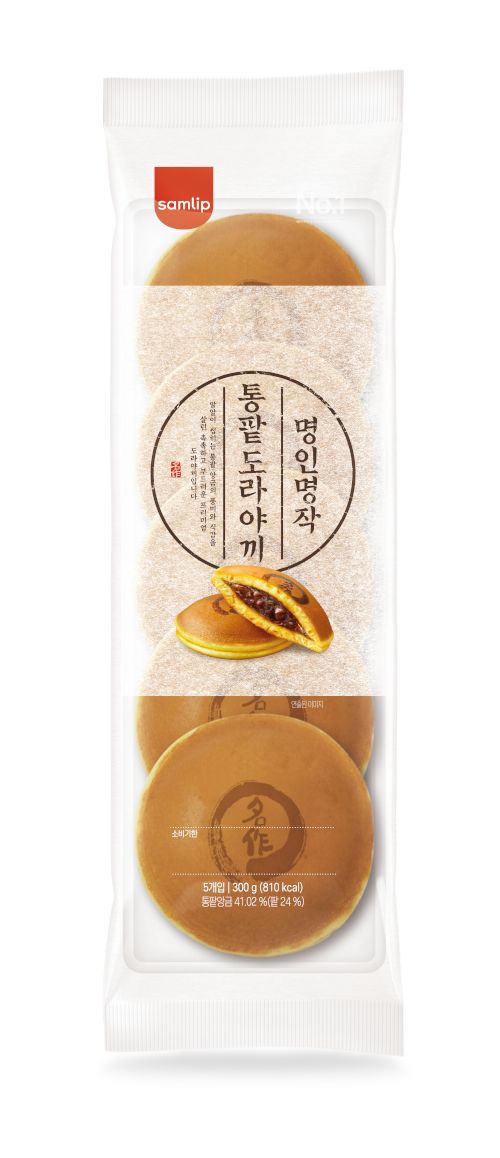 ‘명인명작 통팥 도라야끼’ 제품 이미지./사진=삼립