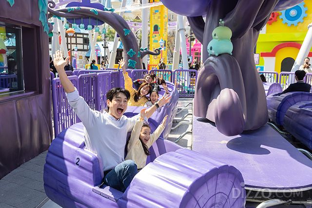 롯데월드 어드벤처 메이플아일랜드존 아르카나라이드(사진=롯데월드)