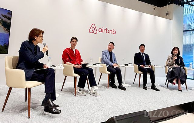 임희윤 문화평론가, 관광통역안내사 겸 방송인 파비앙, 박성배 온지음 레스토랑 헤드 셰프, 채보영 한국민박업협회 회장, 서가연 컨트리 매니저(사진=서미영)