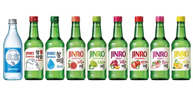 과일 리큐르 제품 라인업./사진=하이트진로