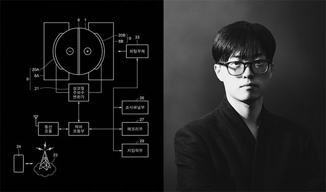 등록특허 10-2788561의 수소발생시스템 구성도(왼쪽)와 발명자 최문수(오른쪽) /사진=최문수 제공