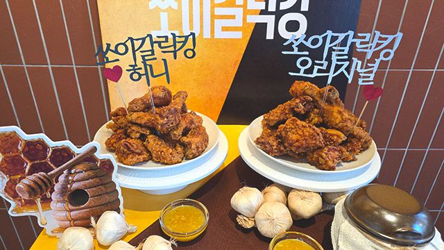 bhc 쏘이갈릭킹은 오리지널과 허니 두 가지 라인업으로 출시됐다./김경희