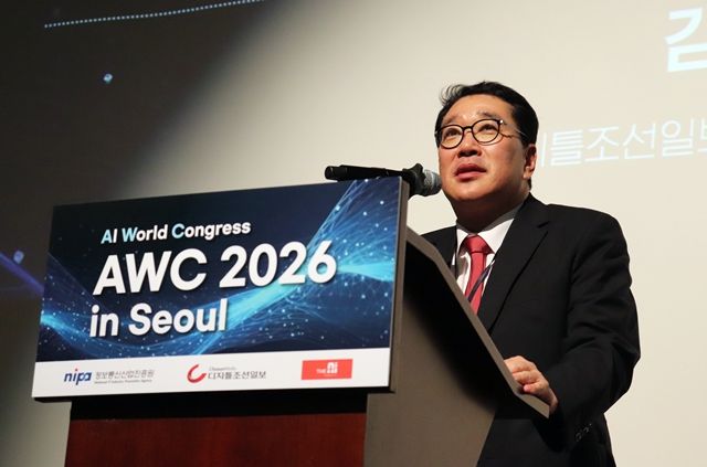 김영수 디지틀조선일보 대표는 “생성형 AI 확산으로 산업과 업무 환경이 빠르게 바뀌고 있고, 의료 분야도 AI를 활용한 혁신이 본격화하는 시기에 들어섰다”고 평가했다. /김동원 기자