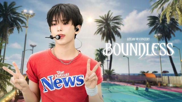 '&TEAM VR CONCERT : BOUNDLESS' 메인 예고편 썸네일 / AMAZE 제공