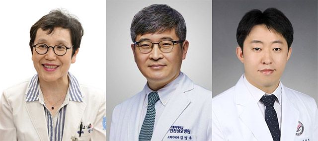 (왼쪽부터) 분당서울대병원 김나영 교수, 가톨릭의대 김병욱 교수, 한림대의대 방창석 교수 /분당서울대병원 제공