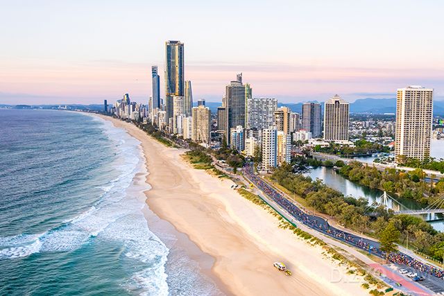 골드코스트 마라톤 전경 ©Gold Coast Marathon