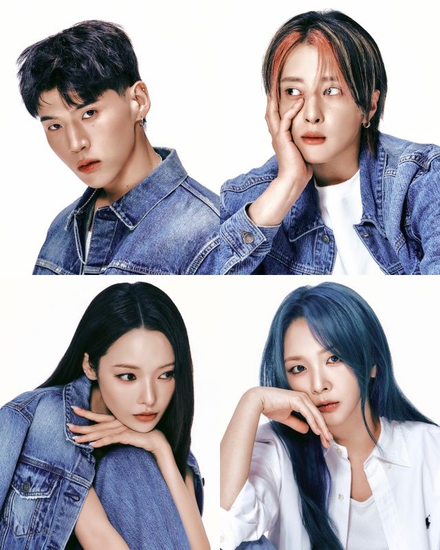 카드가 첫 정규 앨범 발매 기념 라운드 인터뷰를 진행했다. / 알비더블유(RBW), DSP미디어 제공