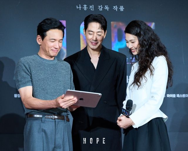 영화 '호프' 쇼케이스 현장 / 플러스엠엔터테인먼트