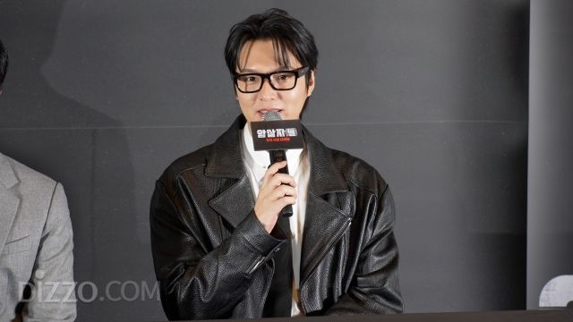 영화 '암살자(들)' 언론시사회에 참석한 배우 이민호 / 디지틀조선일보DB