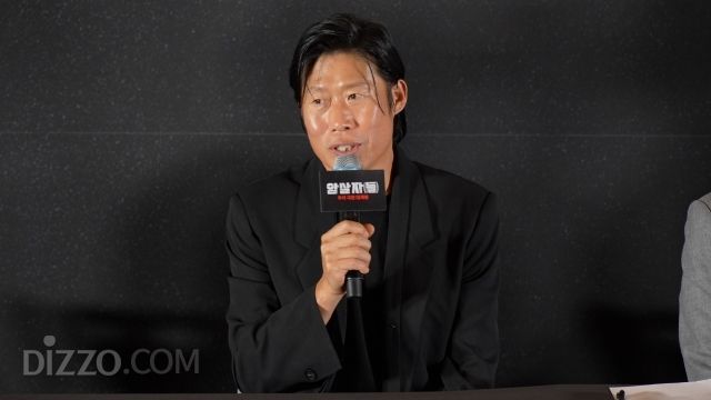 영화 '암살자(들)' 언론시사회에 참석한 배우 유해진 / 디지틀조선일보DB