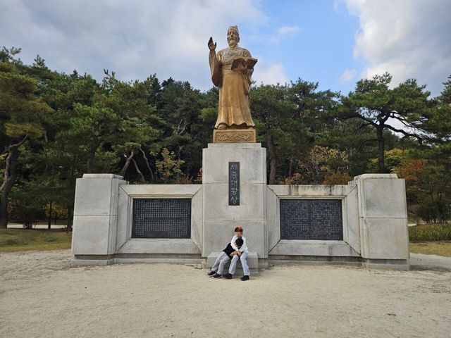 세종대왕 동상. (이미지=이데일리 신민준 기자)