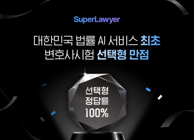 로앤컴퍼니 법률 AI 서비스 '슈퍼로이어'.(사진=로앤컴퍼니)