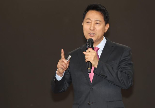 [포토]대한민국 미래혁신포럼, ‘특강하는 오세훈 시장' (사진 = 이데일리 노진환 기자)