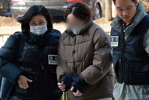 지난해 12월 14일 서울 중구 동국대학교 기숙사에서 아이를 출산한 뒤 인근에 버린 베트남 출신 유학생. (사진=연합뉴스)
