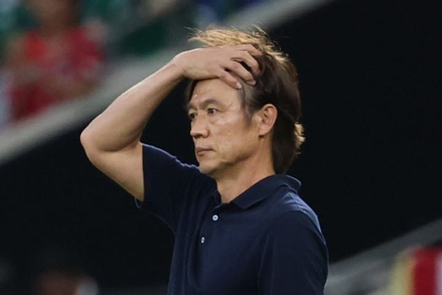 홍명보 한국 축구대표팀 감독. 사진=연합뉴스
