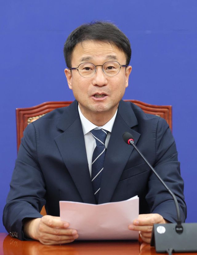 [포토]'모두발언하는 한병도 더불어민주당 원내대표'