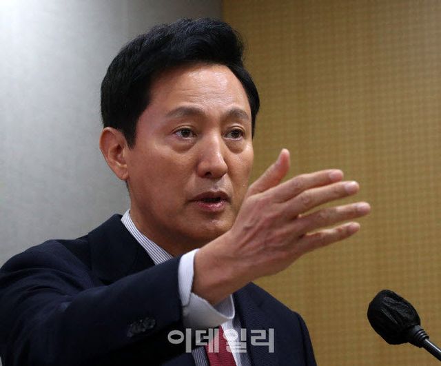 오세훈 서울시장(사진=김태형 기자)