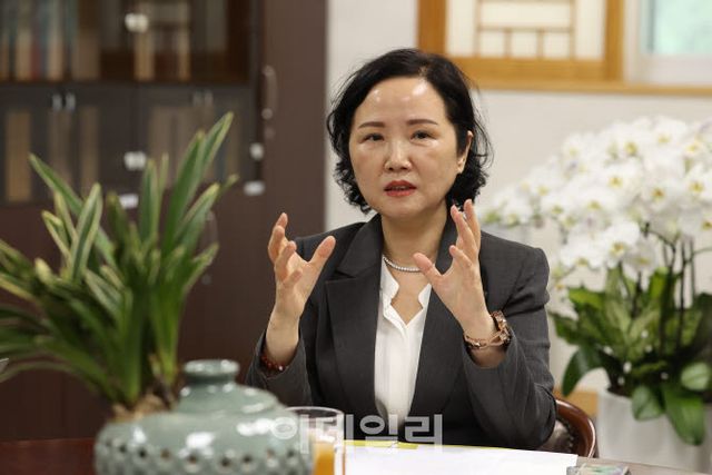 배민성 국립고궁박물관장이 25일 서울 종로구 박물관에서 열린 취임 기념 인터뷰를 가졌다. (사진=국립고궁박물관)