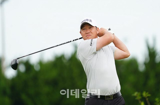 강경남은 한국프로골프(KPGA) 투어 역대 두 번째 통산 상금 50억원을 돌파했다. (사진=이데일리 골프in 김상민 기자)