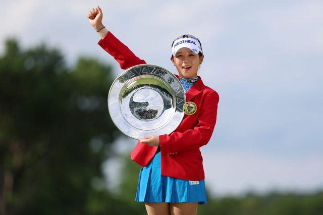 JLPGA 투어 어스 몬다민컵 우승한 박현경.(사진=윤현준 프리랜서 작가 제공)